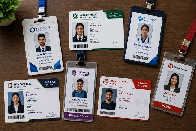 Collection of professional identification cards